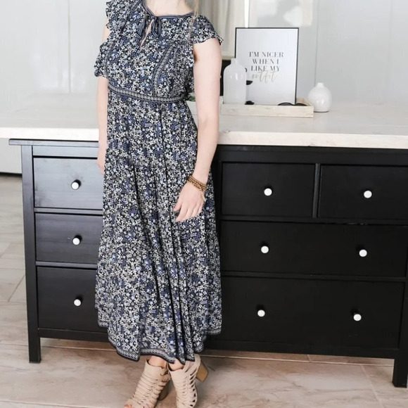 Max Studio Floral Dress - Picture 5 of 16